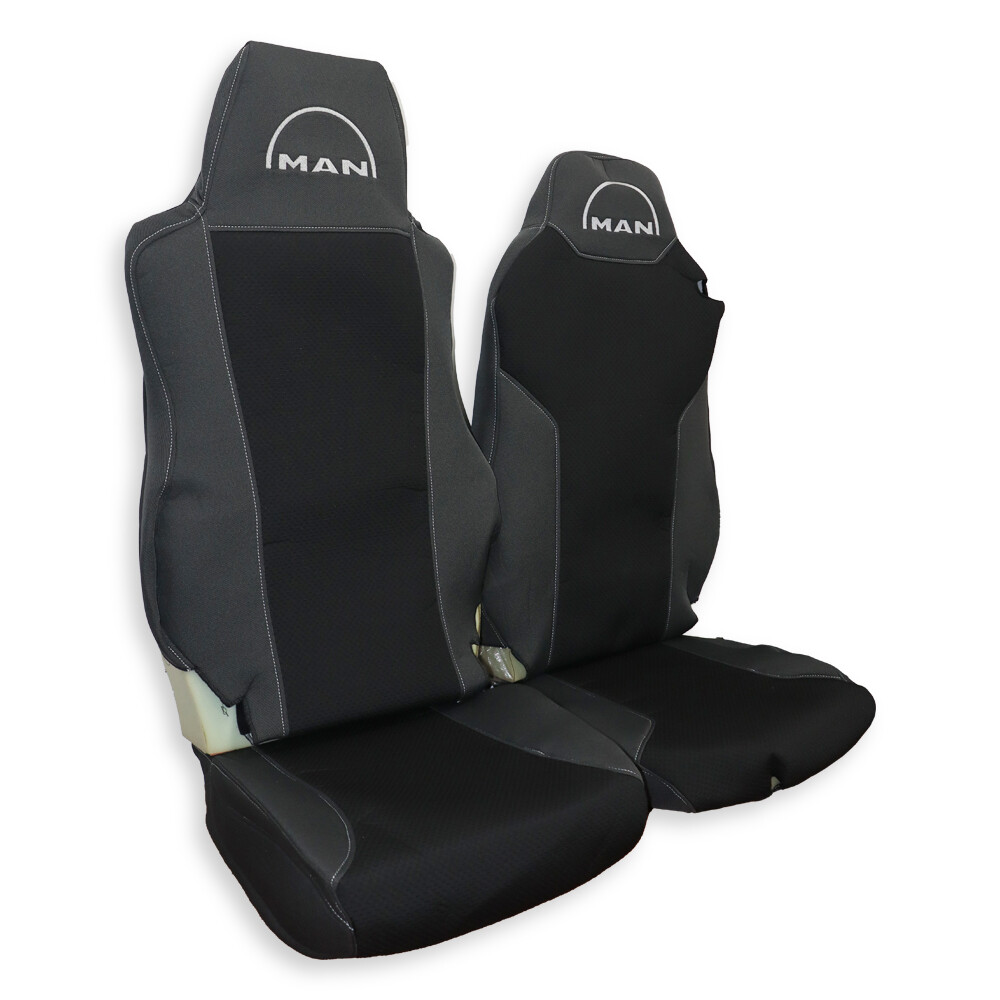 Чохол на сидіння MAN TGX,TGA,TGL,TGM,TGS; (2005-2020) 1 ремінь водій сірий Чохол на сидіння MAN TGX,TGA,TGL,TGM,TGS; (2005-2020) 1 ремінь водій сірий