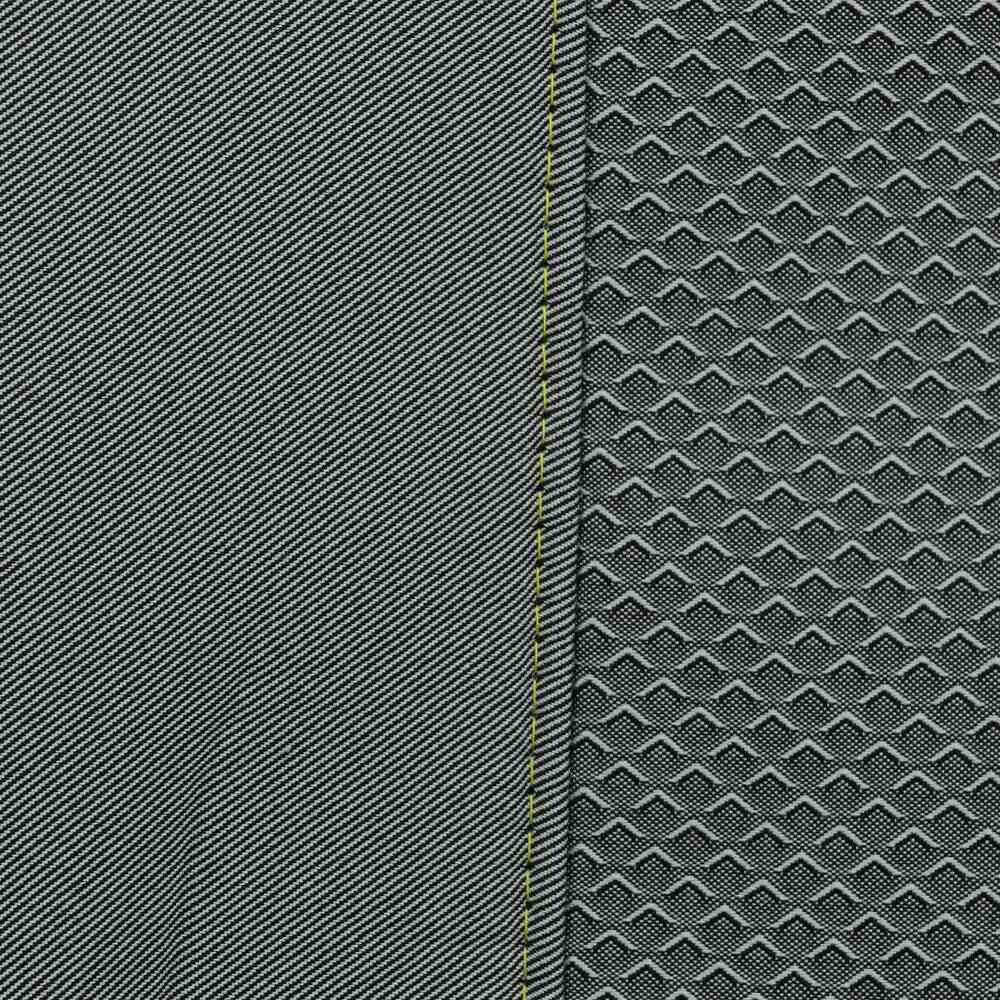 Чехол на сиденья SCANIA R,G,P (2004-2017) водит. пилот - пасс. складное, серый