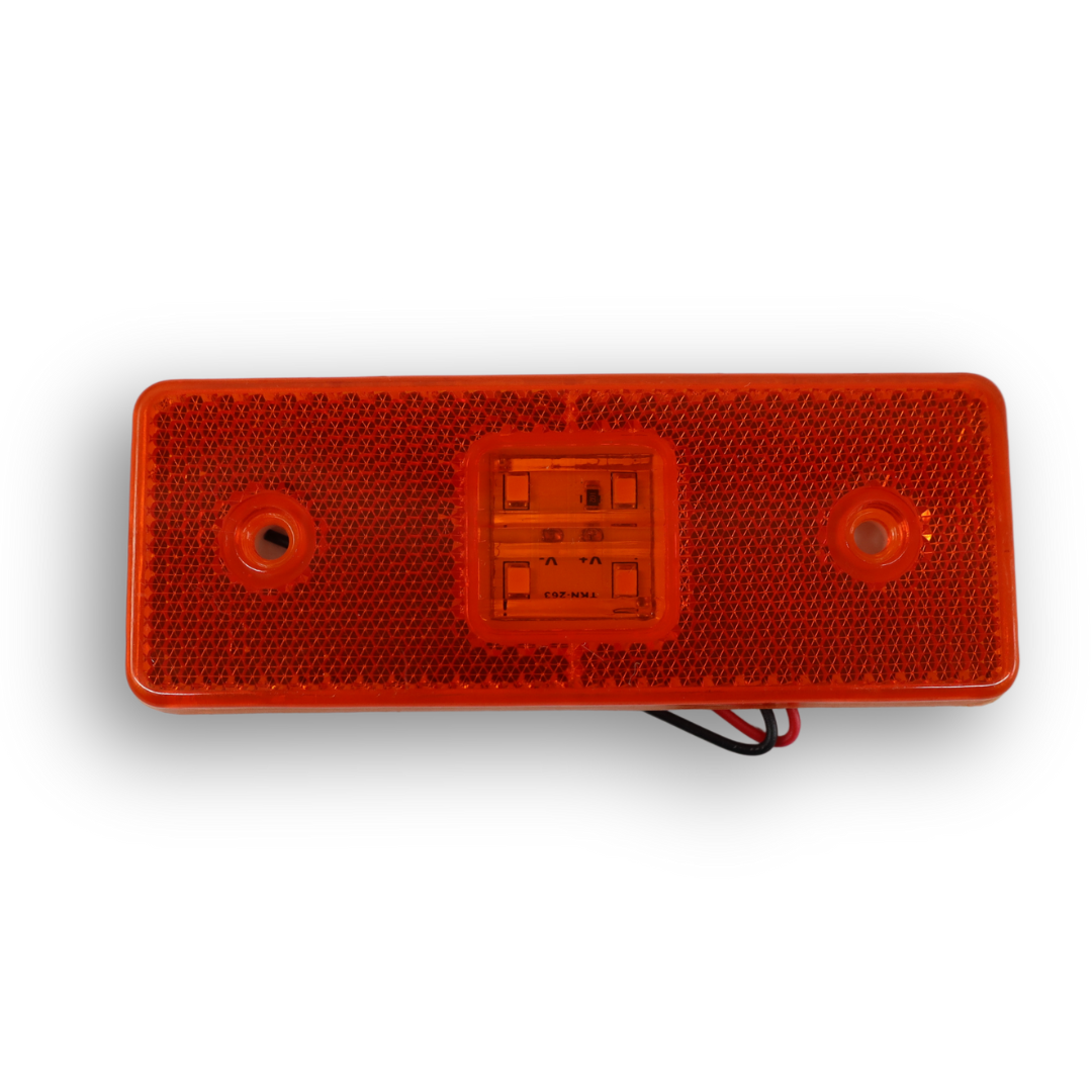 Фонарь габаритный "гирлянда" LED  желтая