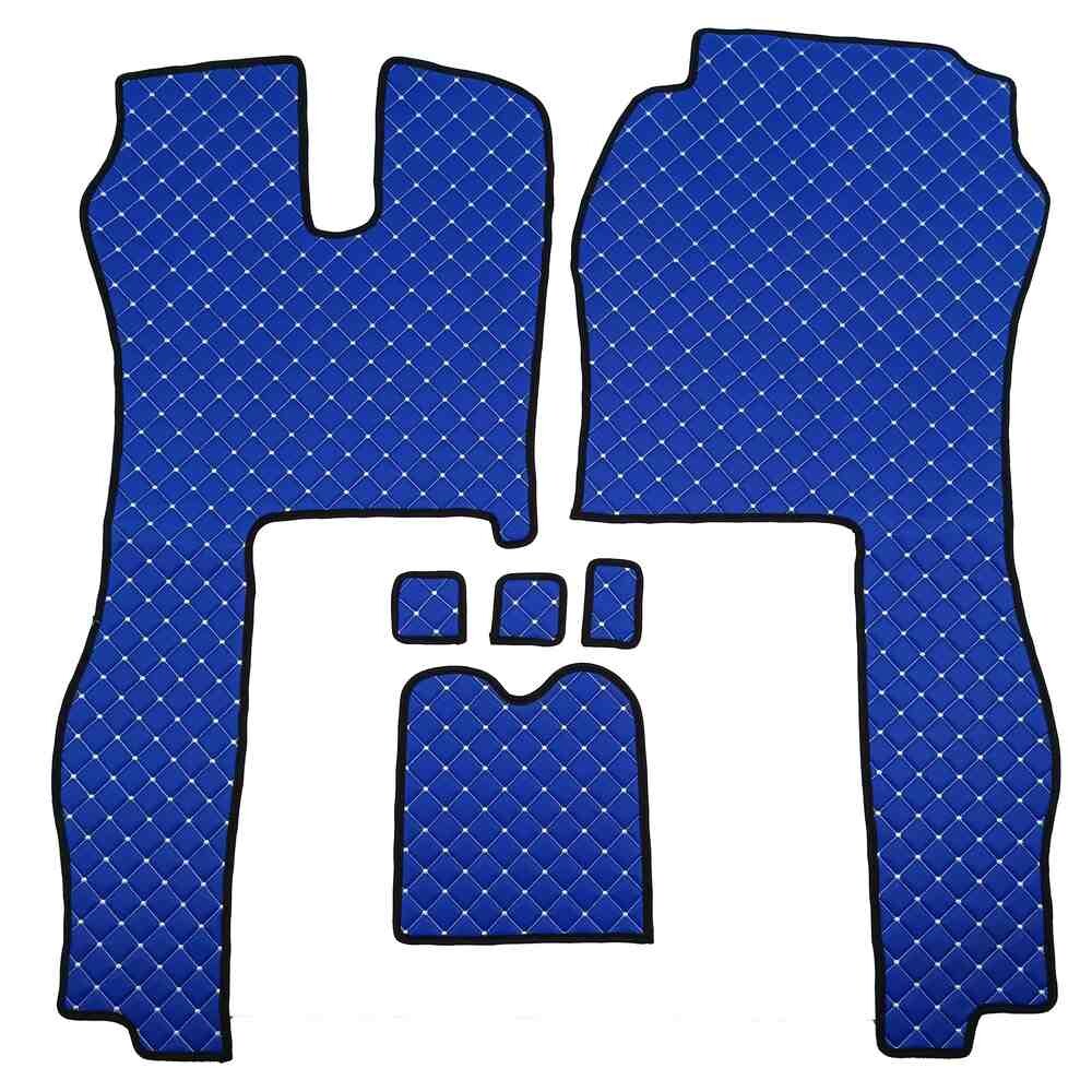 Коврик Экокожа SCANIA R 2004-2013; АКПП, синий,