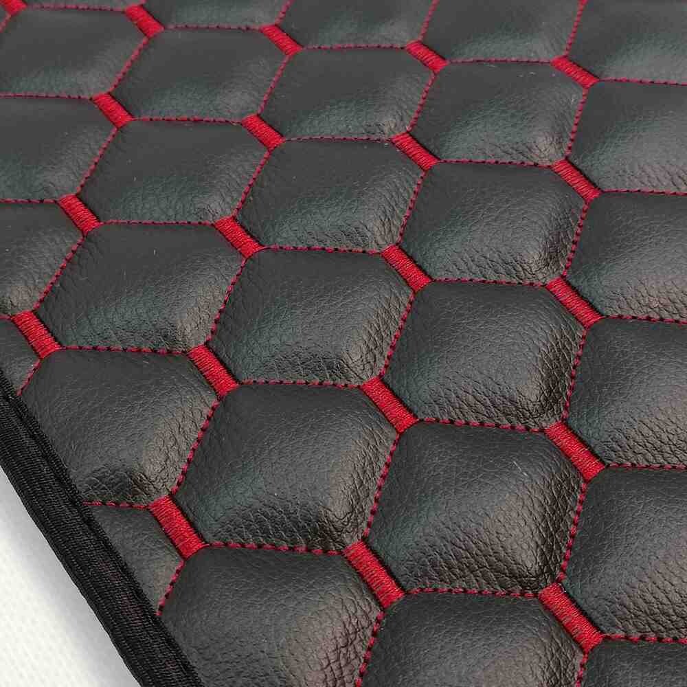 Килимок Екошкіра VOLVO FH 2003-2013; АКПП, чорний, АСП (з вишивкою) Килимок Екошкіра VOLVO FH 2003-2013; АКПП, чорний, АСП (з вишивкою)