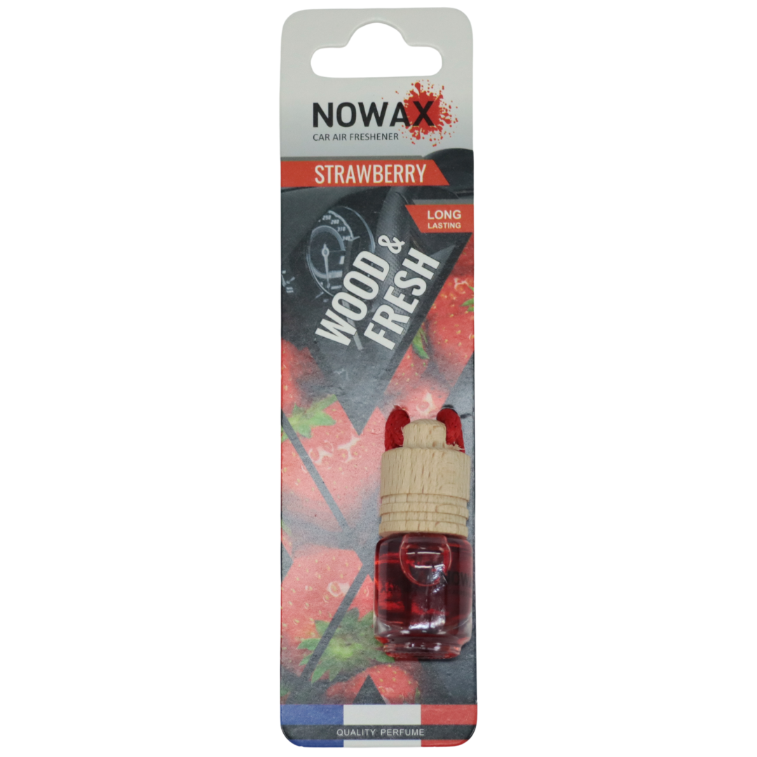 Ароматизатор "NOWAX - WOOD&FRESH" STRAWBERRY Ароматизатор "NOWAX - WOOD&FRESH" STRAWBERRY