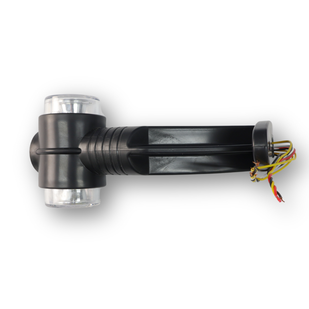 Фонарь габаритный рог (18 см) трехцветный диодный BAD Фонарь габаритный рог (18 см) трехцветный диодный BAD