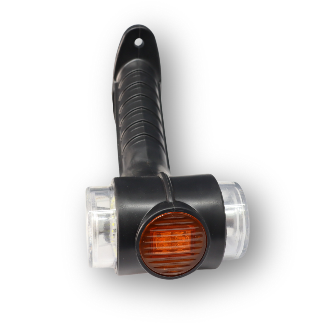 Фонарь габаритный рог (18 см) трехцветный диодный BAD Фонарь габаритный рог (18 см) трехцветный диодный BAD