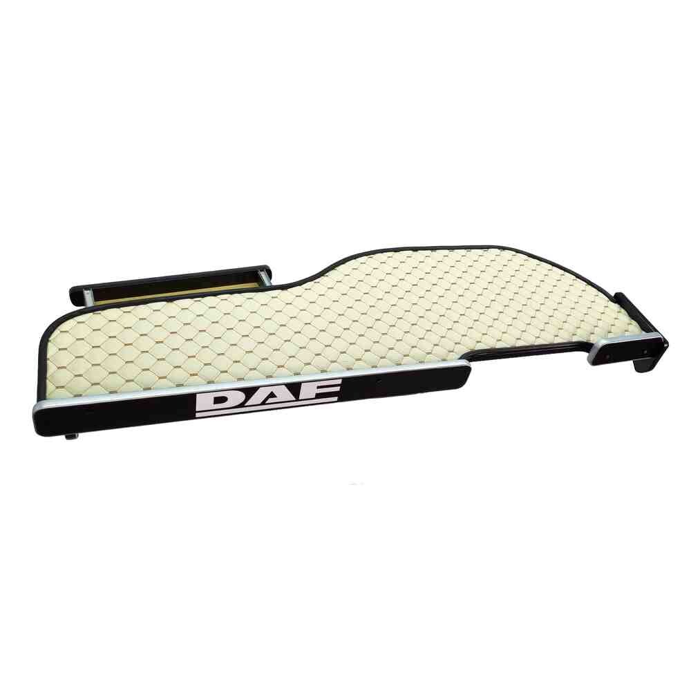 Полка кабины длинная DAF 106 бежевая\ST- Экокожа стёжка\ Полка кабины длинная DAF 106 бежевая\ST- Экокожа стёжка\