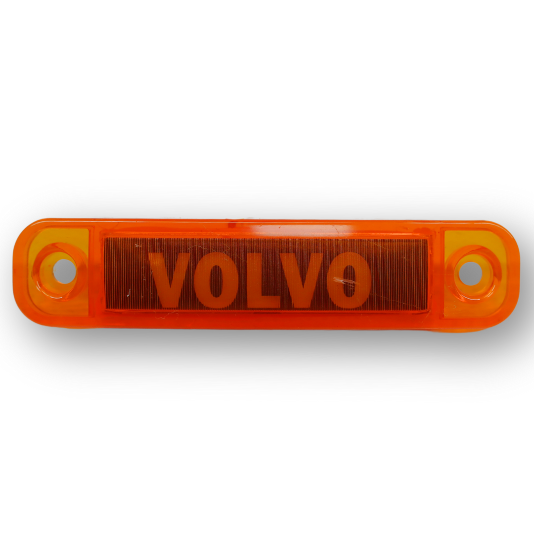 Фонарь декор LED VOLVO желтый (101*22*12\81)