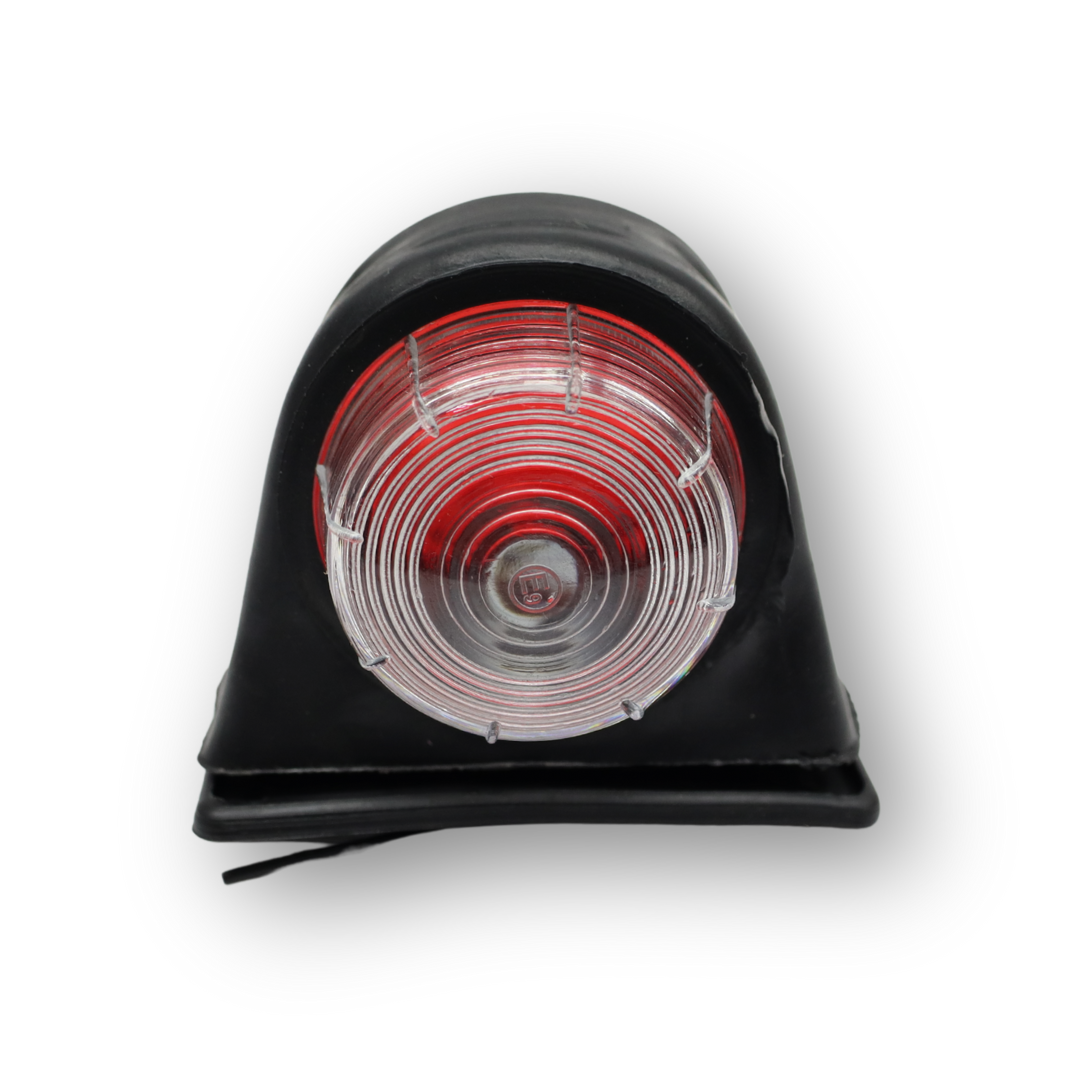 Фонарь габаритный рог двухцветный большой