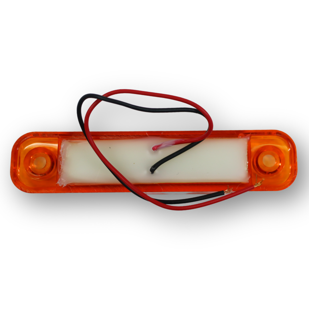 Фонарь декор LED SCANIA желтый (101*22*12\81)