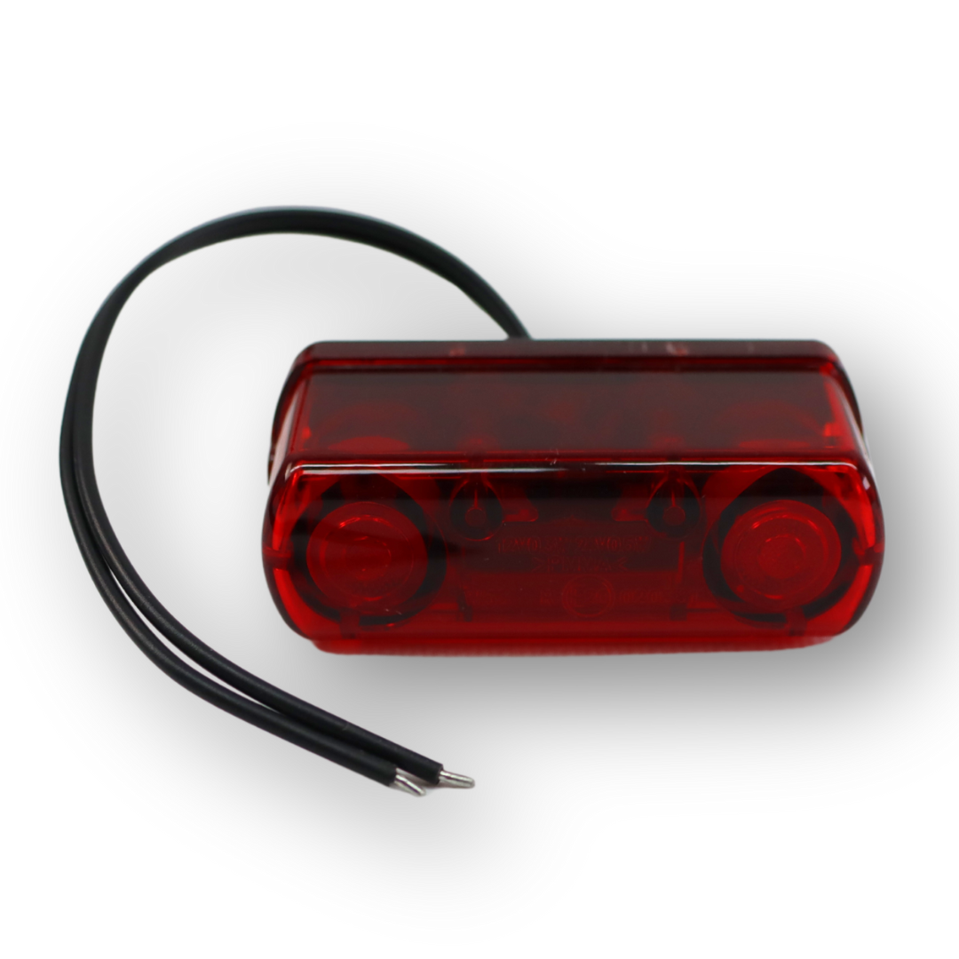 Подсветка номера 12V \ 24V  красная LED \WAS\