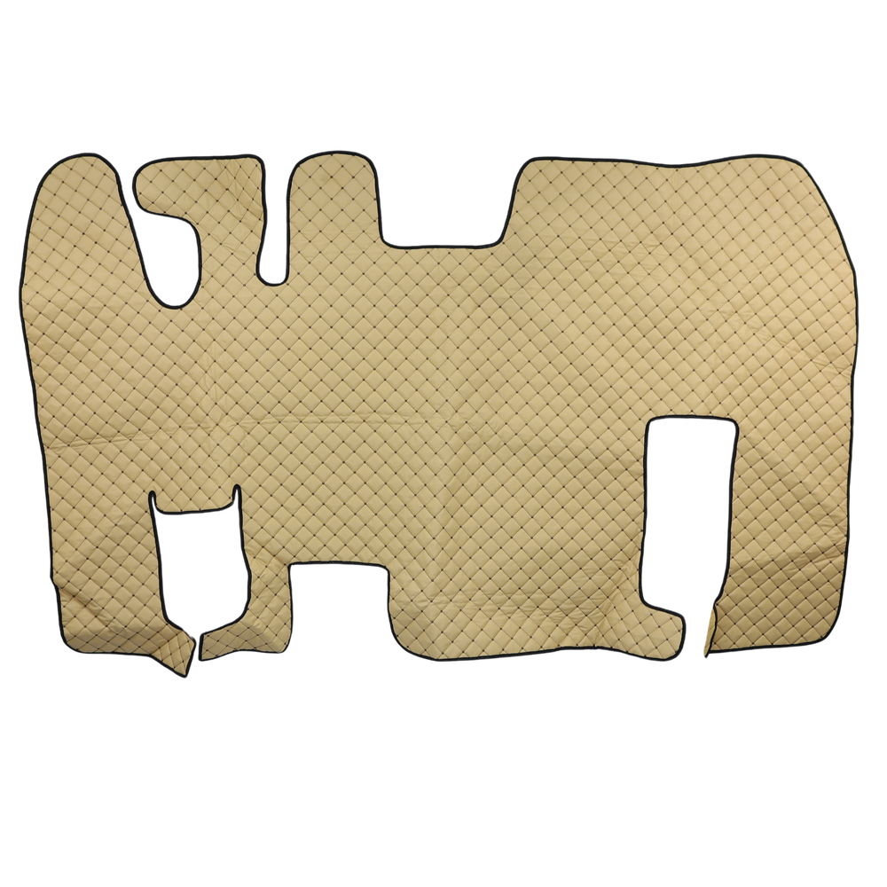 Килимок Екошкіра RENAULT Magnum 1996-2013; АКПП, бежевий, Килимок Екошкіра RENAULT Magnum 1996-2013; АКПП, бежевий,