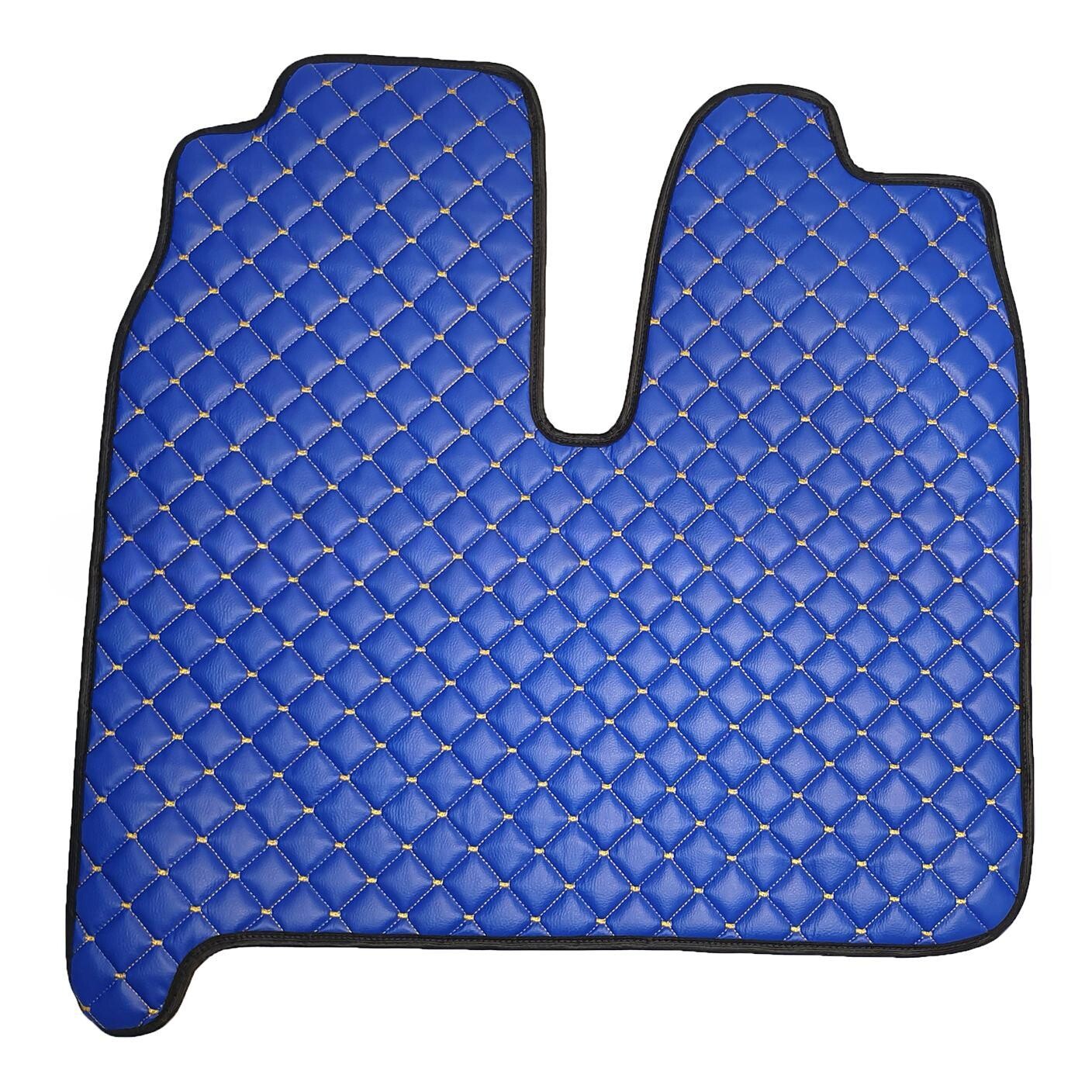 Коврик Экокожа MAN TGA XXL 2000-2011; АКПП,МКПП, синий,