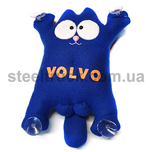 Кот игрушка VOLVO синий
