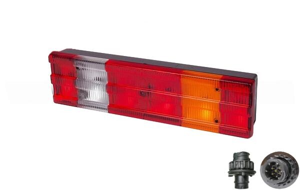 Фонарь задний MERCEDES ACTROS MP1 / MP2 / MP3 - AXOR MP2 \правый\ с разъемом AMP