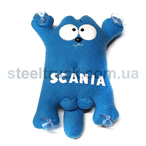 Кот игрушка SCANIA бирюза