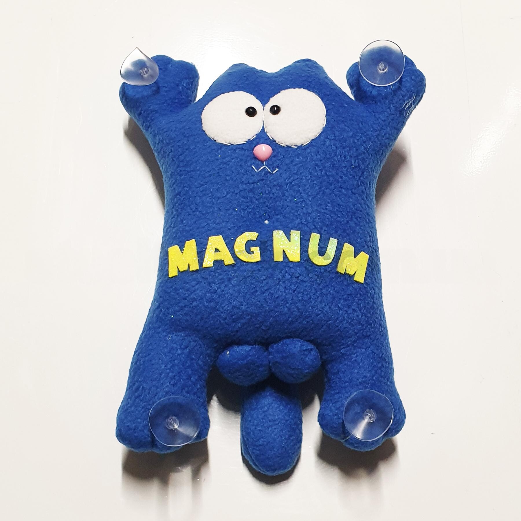 Кот игрушка MAGNUM синий