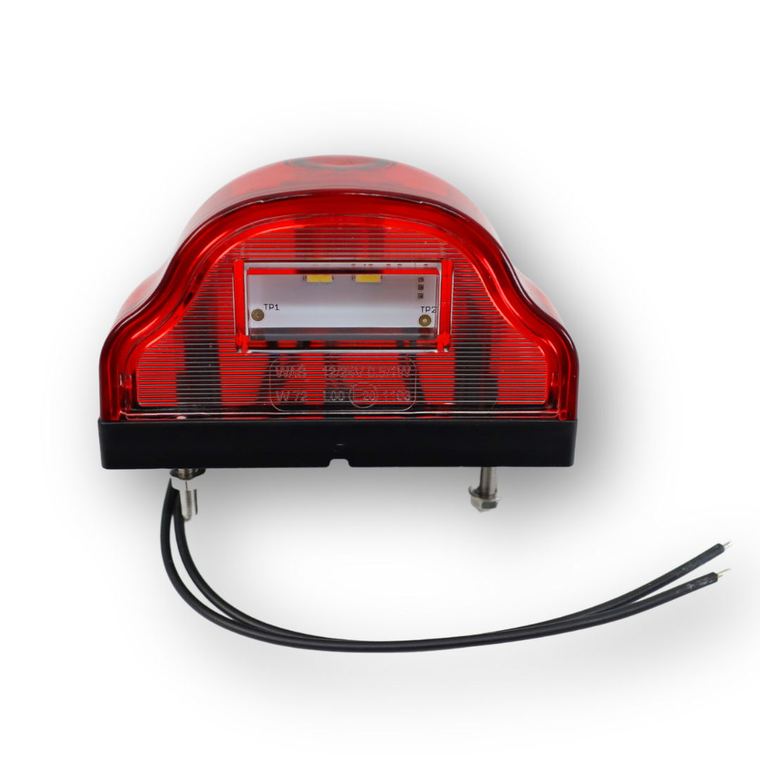 Подсветка номера 12V \ 24V  красная LED \WAS\