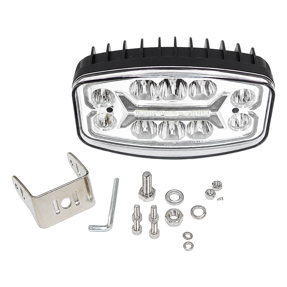 Фара універсальна діодна LED 10-48 V (6 діодів 18W) Фара універсальна діодна LED 10-48 V (6 діодів 18W)