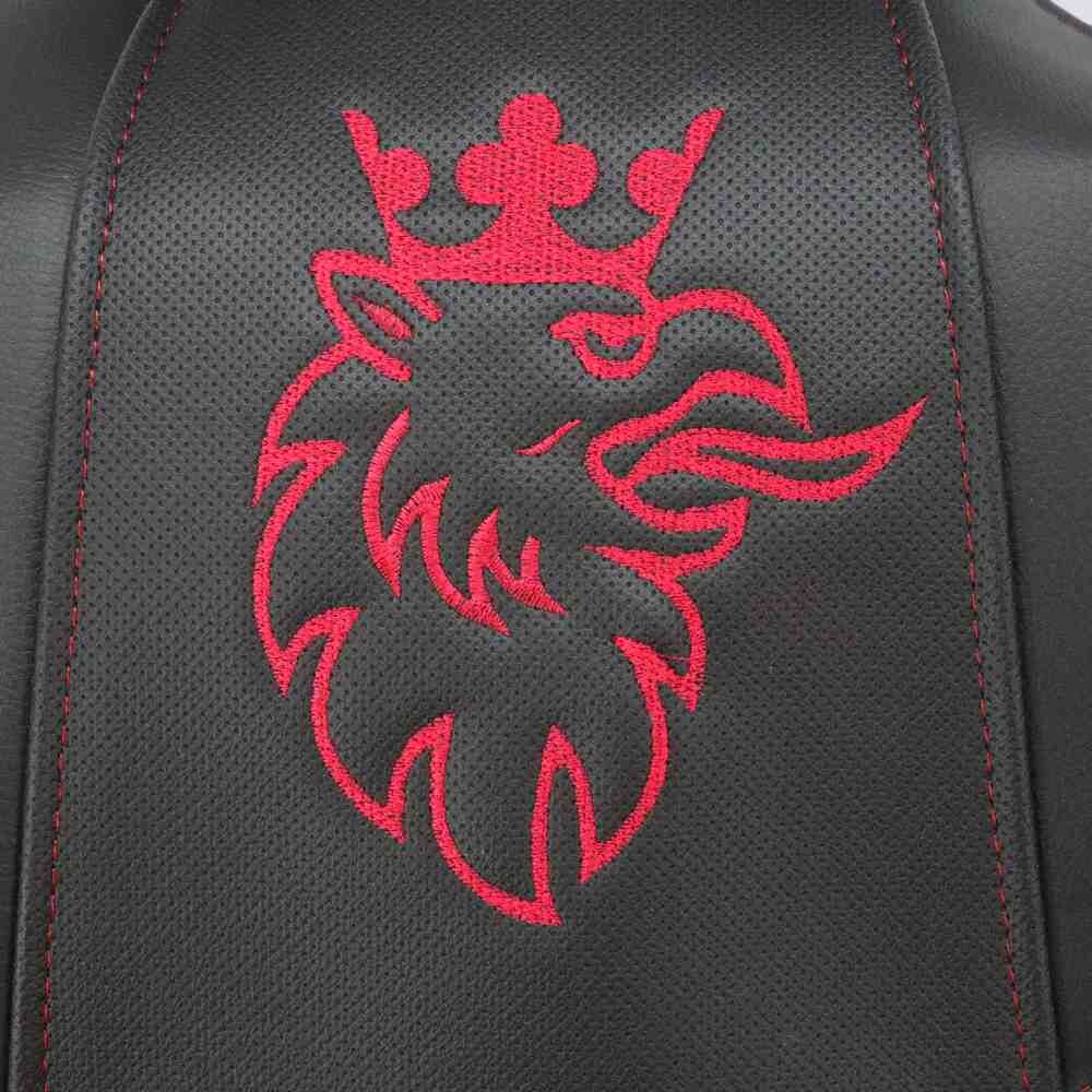 Чохол на сидіння Enterprise SCANIA R,G,P (2004-2017) водій пілот - пас. складне,  червоний