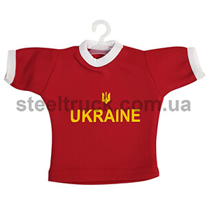 Футболка УКРАИНА красный