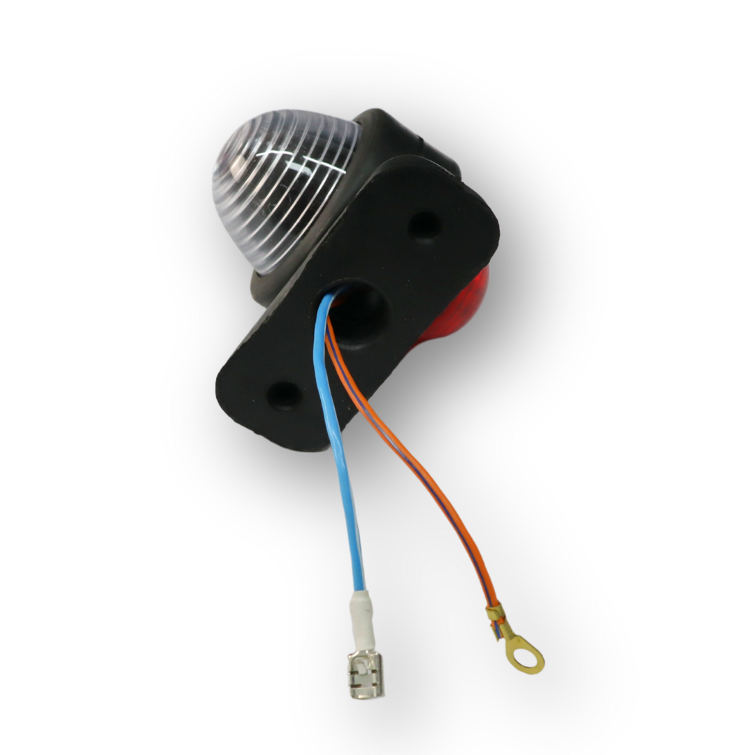 Фонарь габаритный рог двухцветный 6 см \ST\ Фонарь габаритный рог двухцветный 6 см \ST\