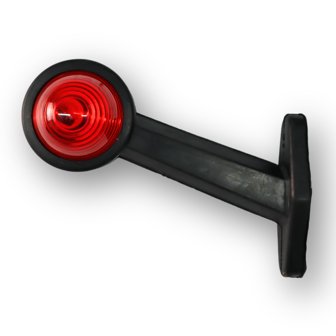 Фонарь габаритный рог двухцветный прямой средний 16см \ST\ Фонарь габаритный рог двухцветный прямой средний 16см \ST\