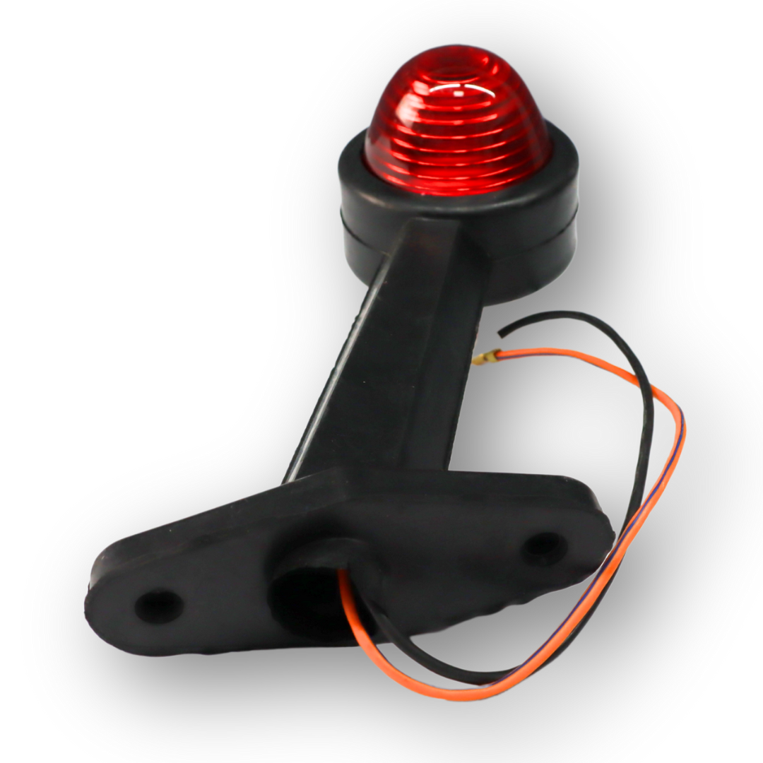 Фонарь габаритный рог двухцветный прямой средний 16см \ST\ Фонарь габаритный рог двухцветный прямой средний 16см \ST\