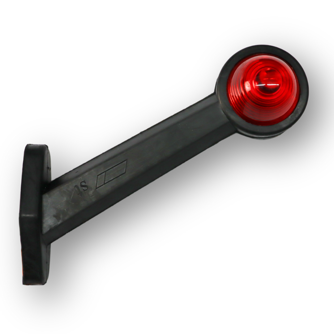 Ліхтар габаритний ріг двокольоровий прямий великий 20см \ST\ Ліхтар габаритний ріг двокольоровий прямий великий 20см \ST\