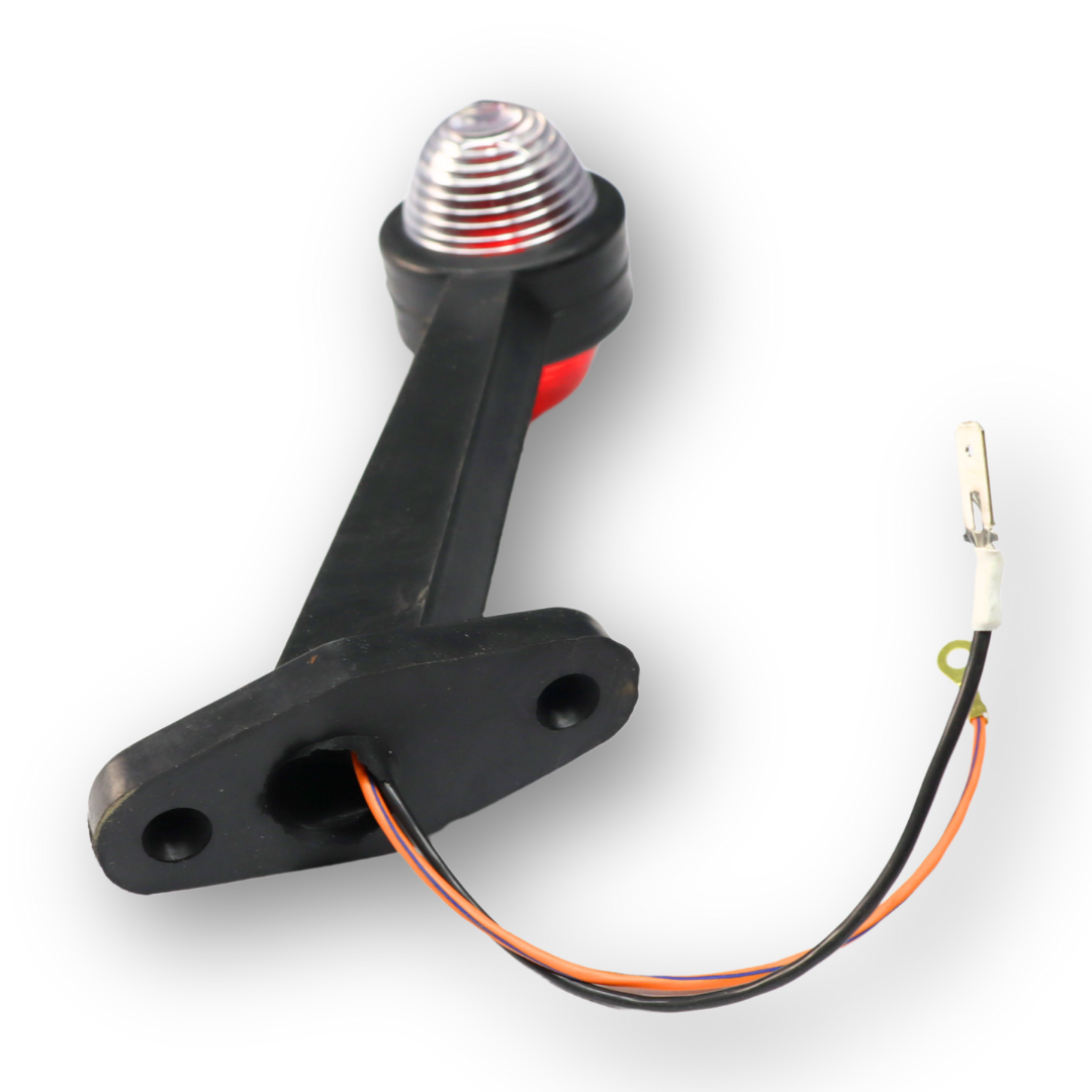 Ліхтар габаритний ріг двокольоровий прямий великий 20см \ST\ Ліхтар габаритний ріг двокольоровий прямий великий 20см \ST\