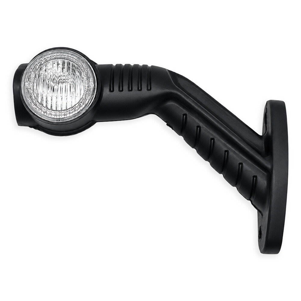 Ліхтар габаритний ріг триколірний діодний великий (180X125) тюнінг