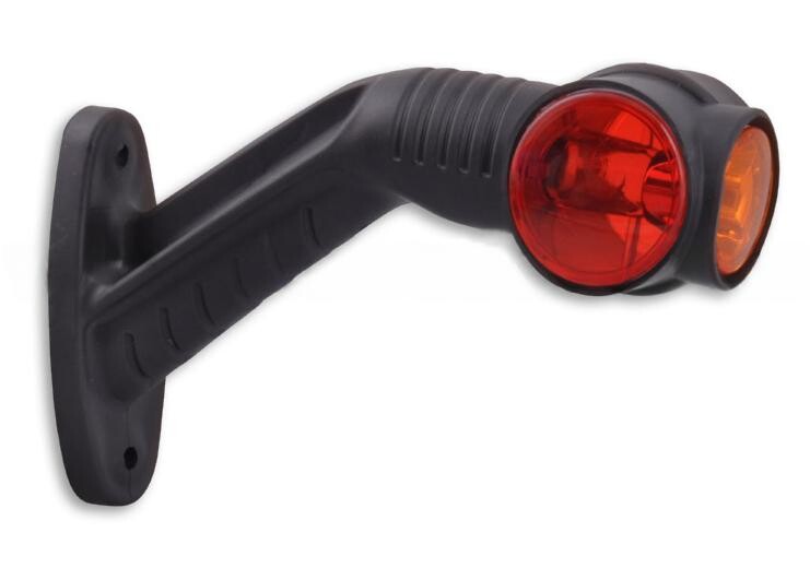 Фонарь габаритный рог трехцветный большой тюнинговый Фонарь габаритный рог трехцветный большой тюнинговый