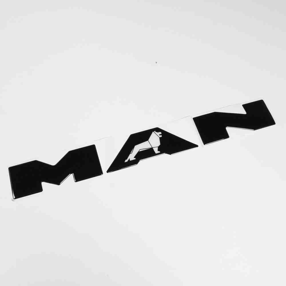 Декоративная наклейка надпись MAN Декоративная наклейка надпись MAN