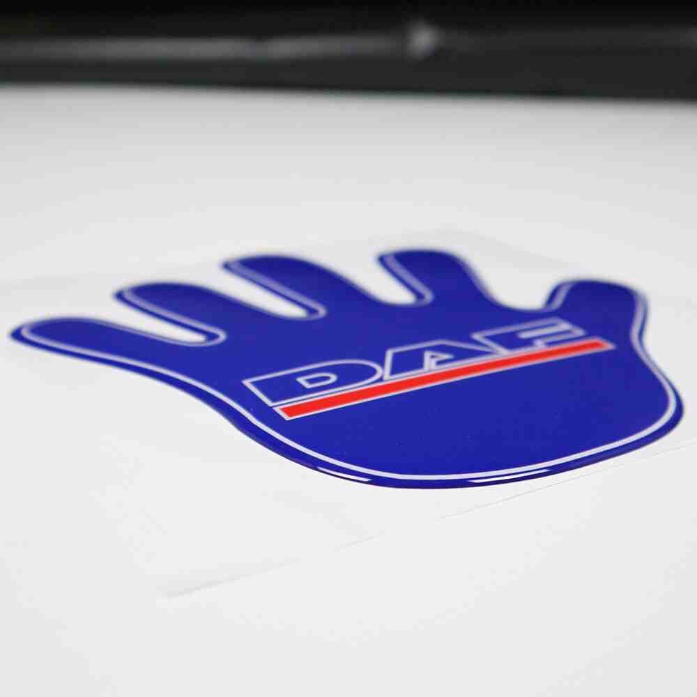 Декоративная наклейка рука DAF Декоративная наклейка рука DAF