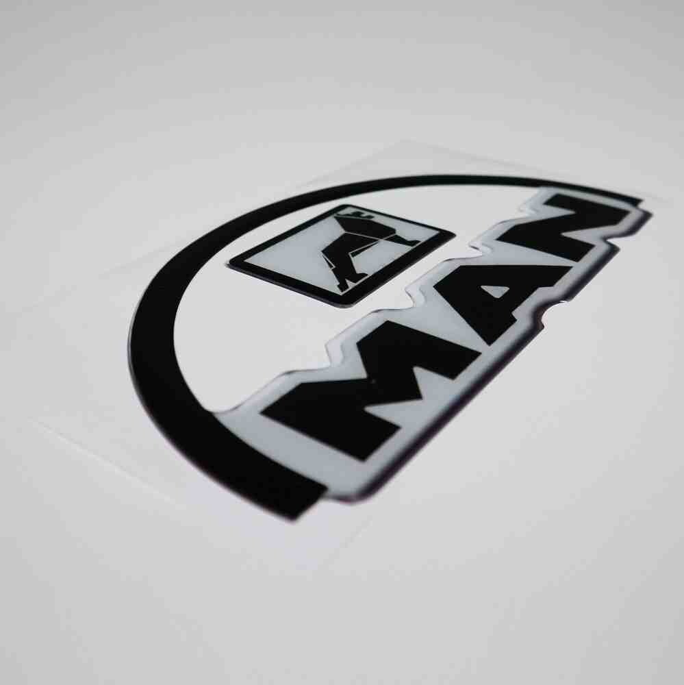 Декоративная наклейка эмблема большая MAN Декоративная наклейка эмблема большая MAN