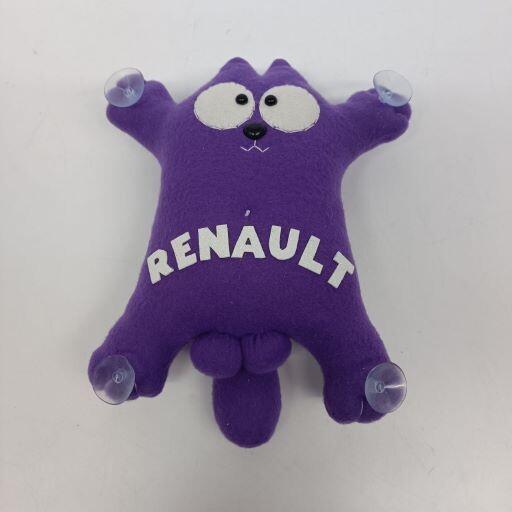 Кот игрушка RENAULT  сереневый