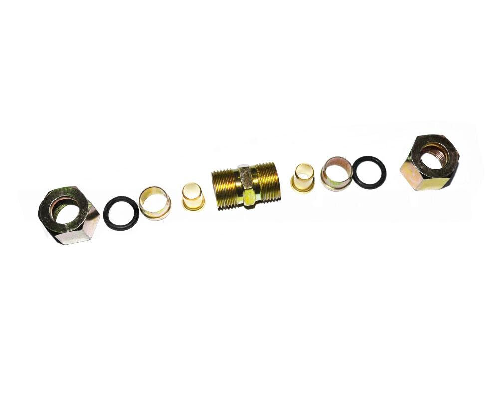 Ремкомплект 16 (1Штуцер 2 гайка 2 бонка 2 втулка) Ремкомплект 16 (1Штуцер 2 гайка 2 бонка 2 втулка)