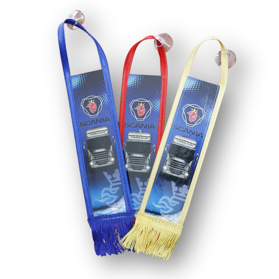Вымпел вертикальный малый SCANIA Вымпел вертикальный малый SCANIA