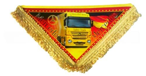 Вымпел треугольный MERC. Вымпел треугольный MERC.