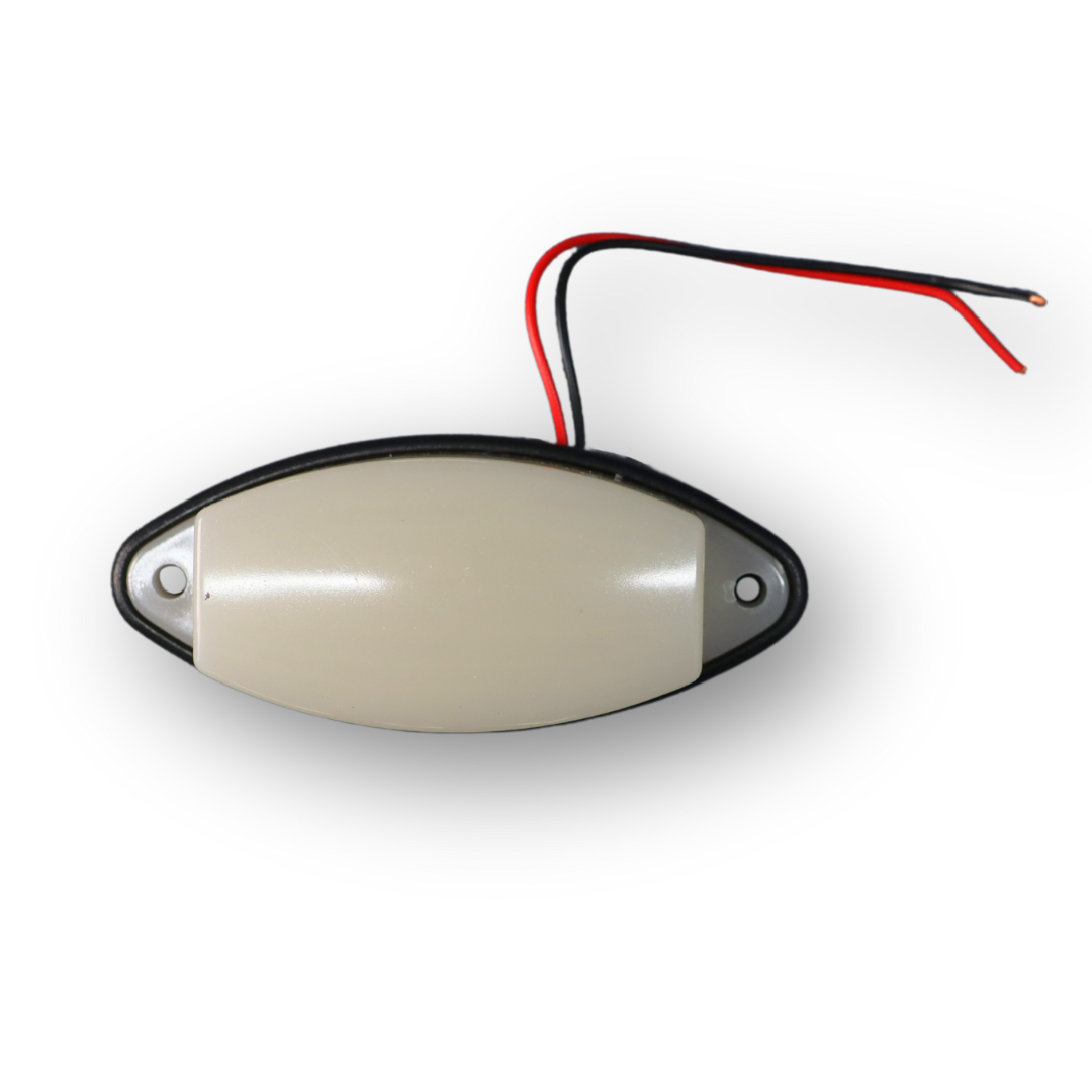 Фонарь габаритный "лодочка" LED белый