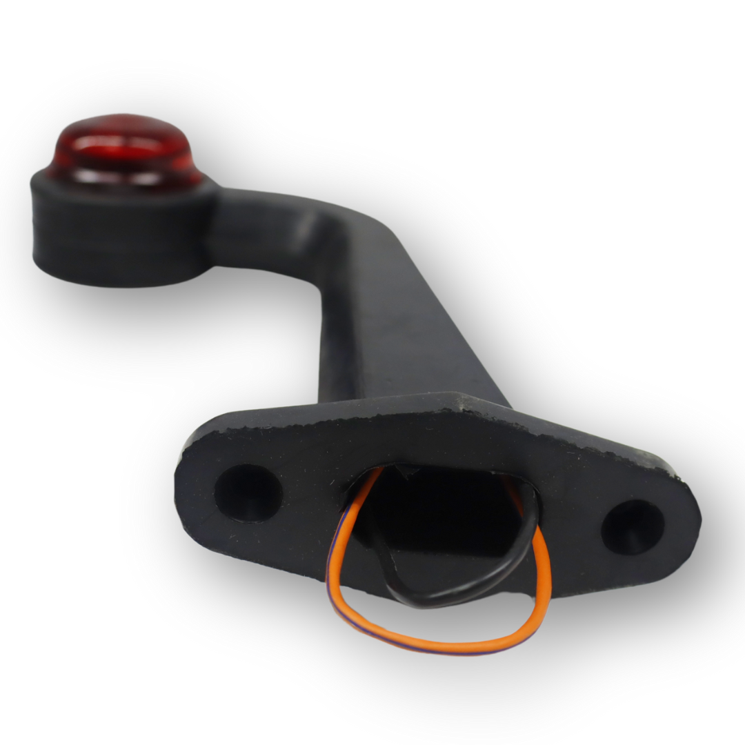 Фонарь габаритный рог двухцветный кривой большой 20см \ST-pol\ Фонарь габаритный рог двухцветный кривой большой 20см \ST-pol\