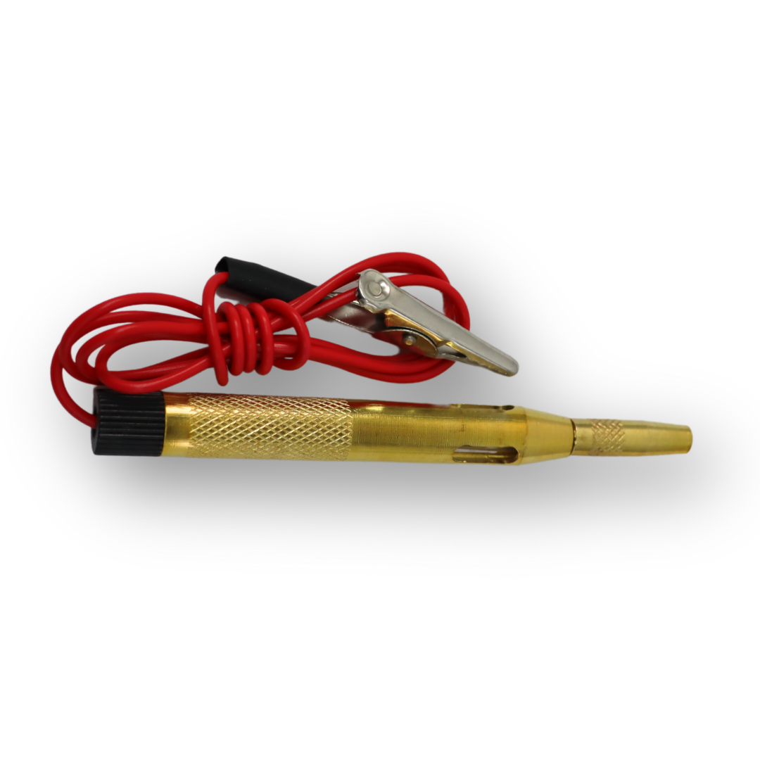 Индикатор напряжения 6-12-24V метт. корпус \на блистере\