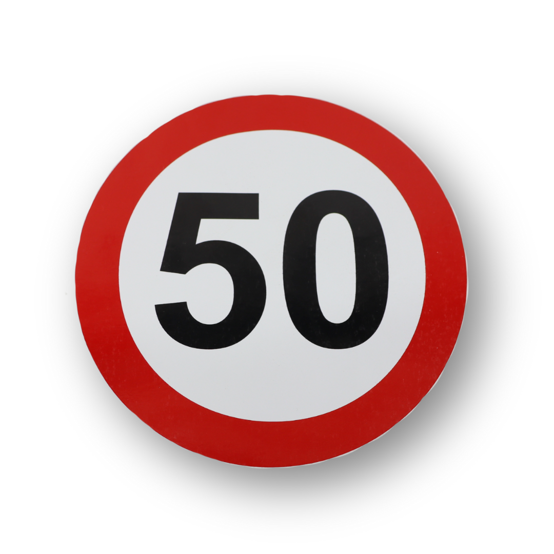 Наклейка "50" Ø16мм