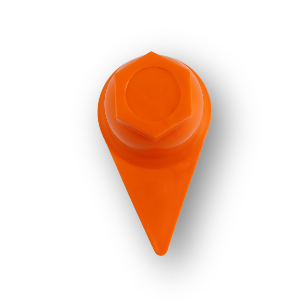 Колпачек на гайку 32 с указателем оранжевый Колпачек на гайку 32 с указателем оранжевый