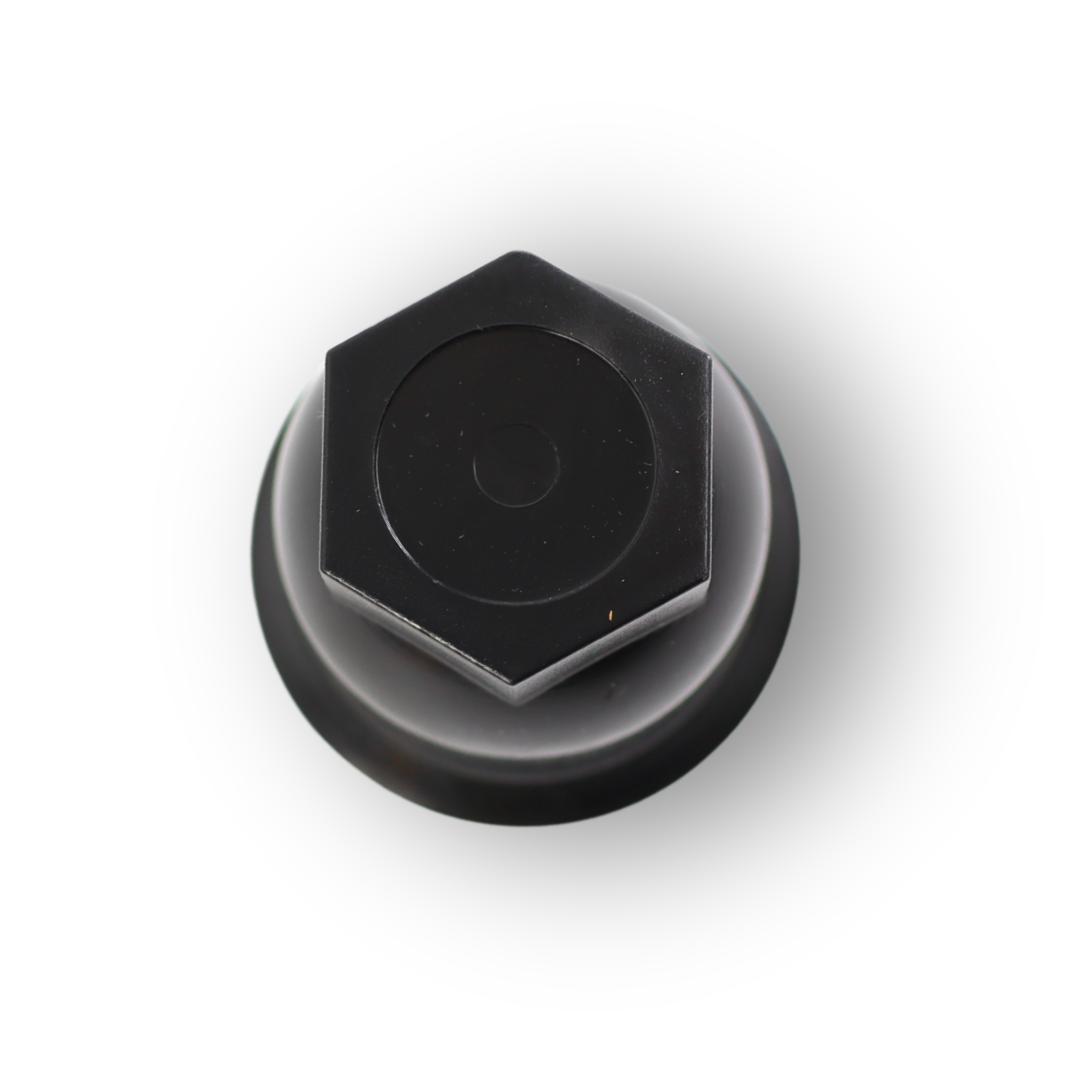 Колпачек на гайку 32 высокий черный Колпачек на гайку 32 высокий черный