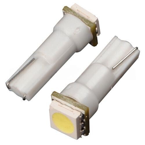 Лампочка LED 24V 1,2W (1 диод) без цоколя T5