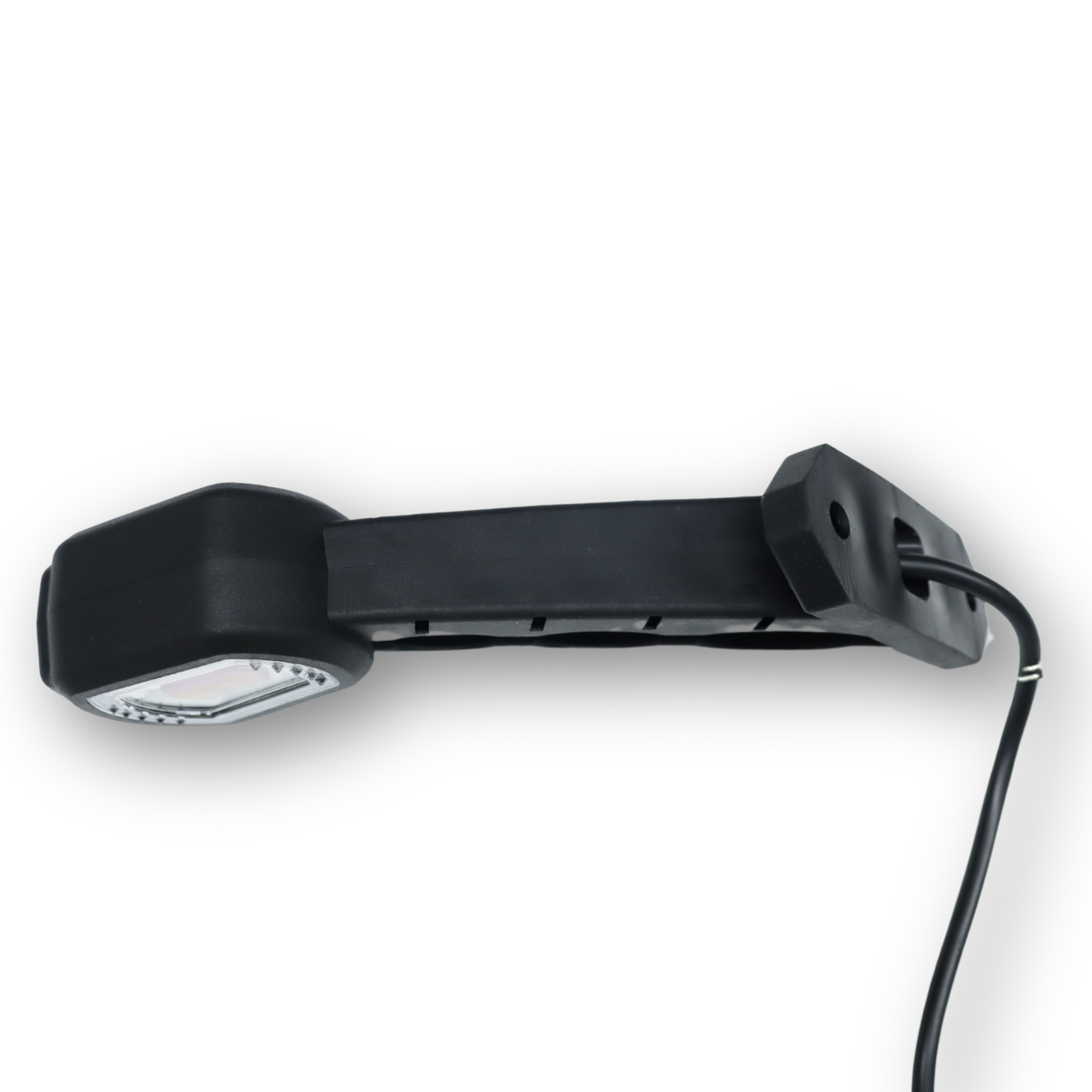 Фонарь габаритный рог LED 12-24 V трехцветный 17см \HORPOL\ лев. Фонарь габаритный рог LED 12-24 V трехцветный 17см \HORPOL\ лев.