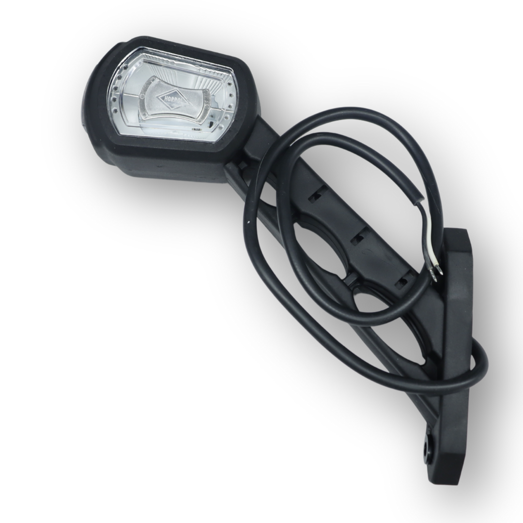 Ліхтар габаритний ріг LED 12-24 V триколірний 17см \HORPOL\ прав. Ліхтар габаритний ріг LED 12-24 V триколірний 17см \HORPOL\ прав.