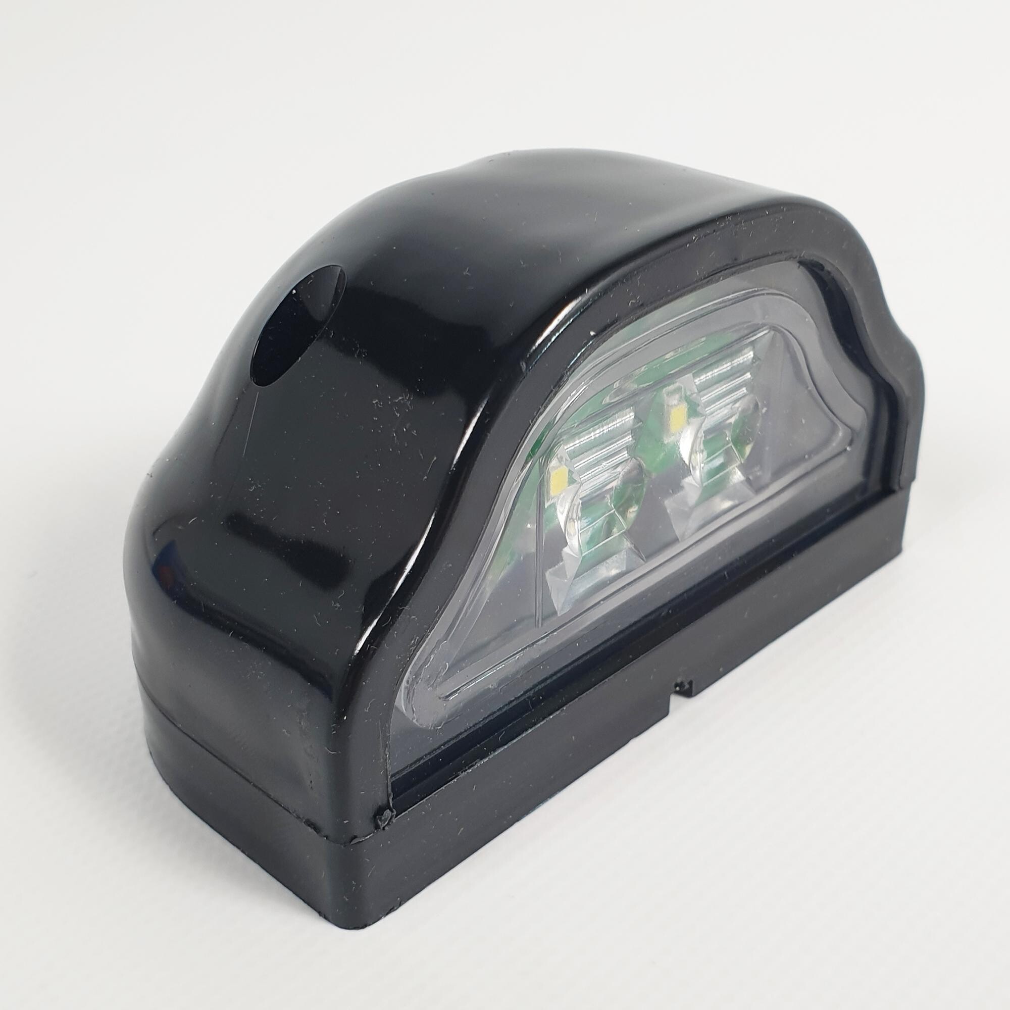 Подсветка номера "волна" черная  LED \NOKTA\ 12v