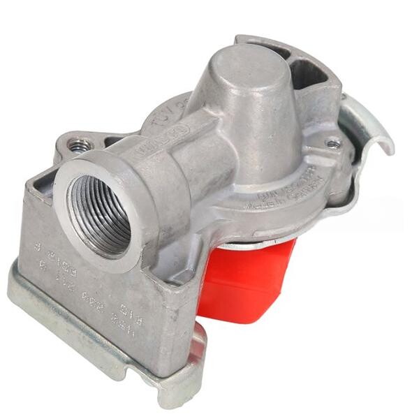 Роз'єм пневматичний стар.зразка М22 зі зворотним клапаном (червоний)