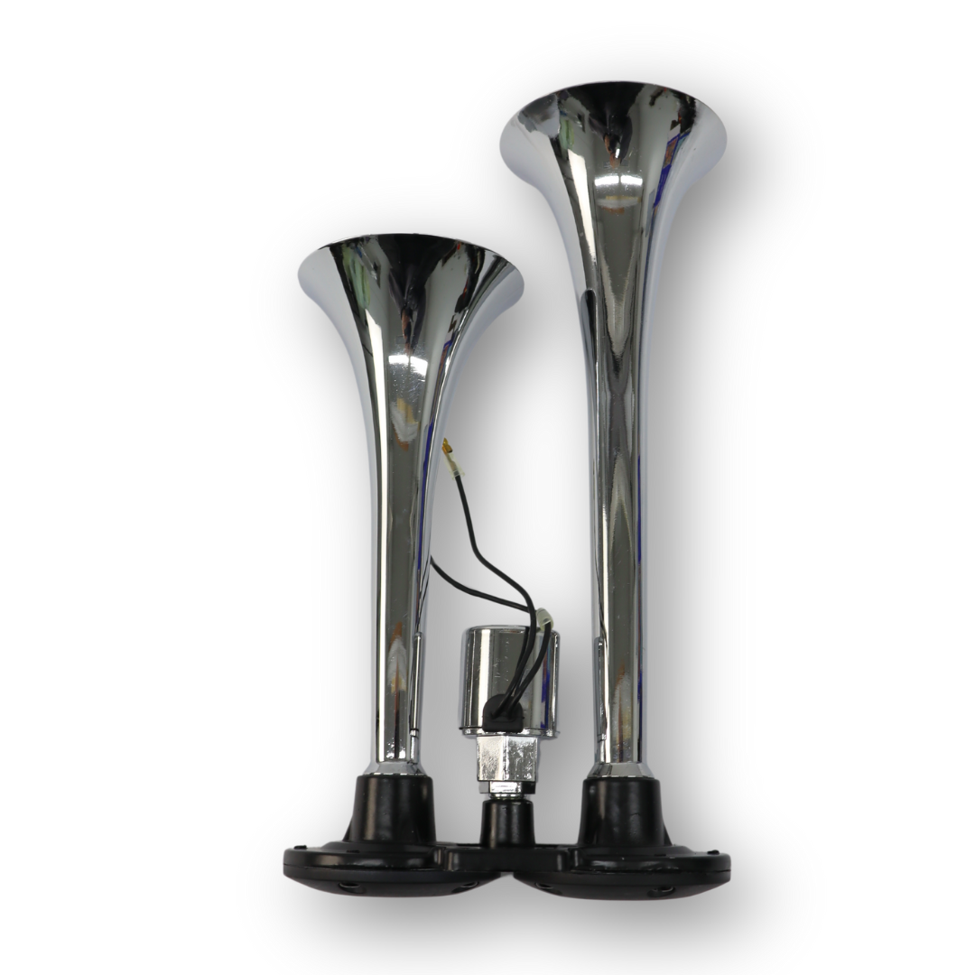 Сигнал хром 2 дудки 24V \200mm\