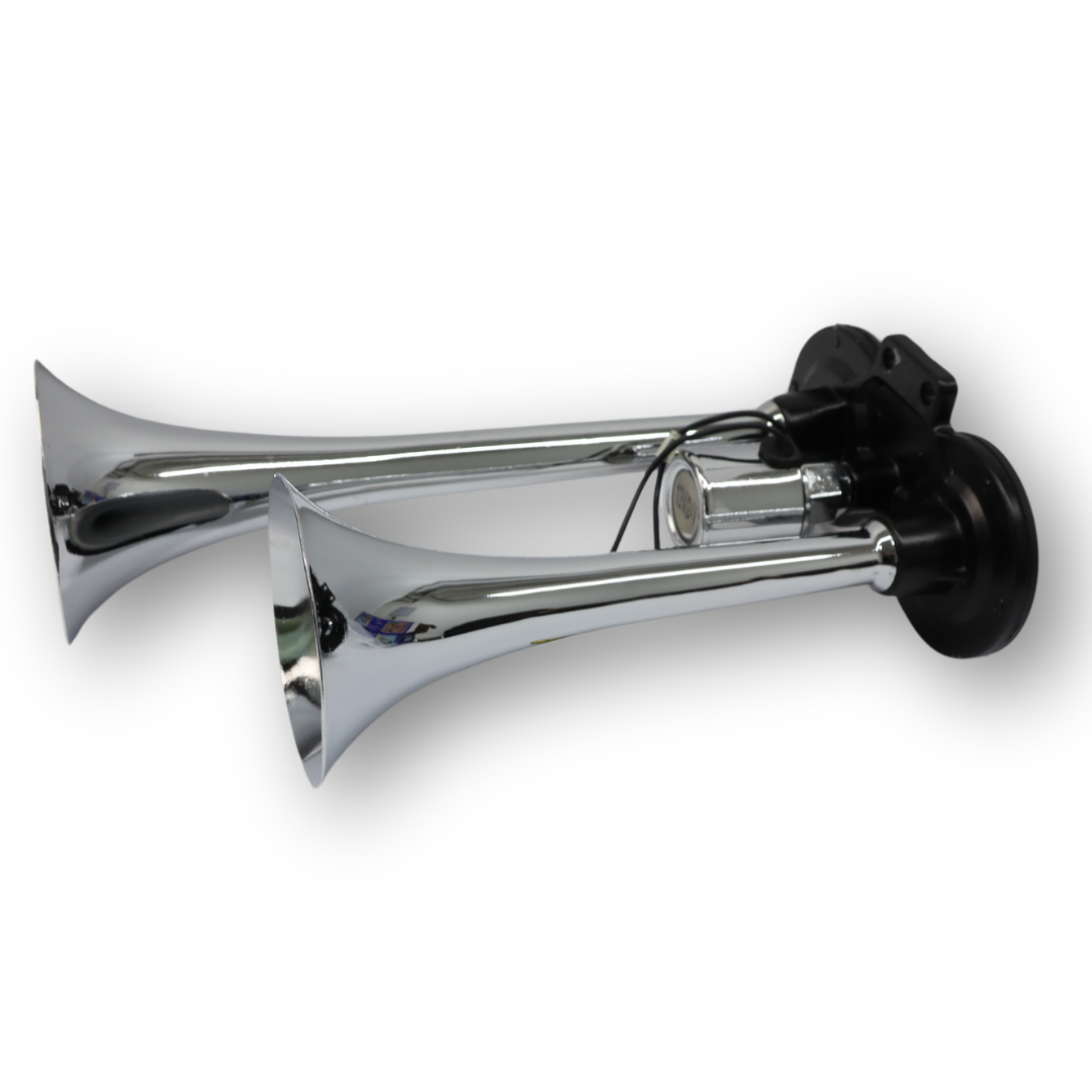 Сигнал хром 2 дудки 24V \200mm\